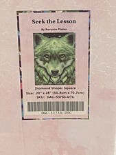 Diamond Art Club   Seek The Lesson   RETIRED - New / Sealed