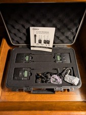 Lavalier Microphone Kit Li-Ion  with Two Transmitters and Mic - Comica VCM300a