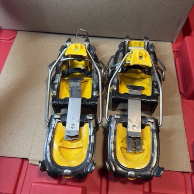 Grivel G14 Cramp-O-matic EVO crampons missing straps READ