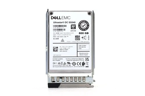 Dell WUSTR6480BSS200 DC SS540 800GB 2.5" 12Gb/s SAS SSD W/Caddy Dell P/N: 06VJC9