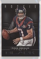 2012 Panini Black Rookie Black 10/10 Case Keenum #113 4at