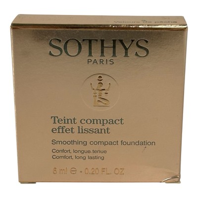 Sothys Paris Smoothing Compact Foundation Velours de peche (Peach Velvet) 0.2 oz