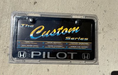 The Custom Series Honda Pilot License Plate Frame