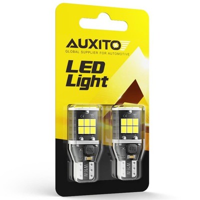 2 X T15 921 912 W16W 6000K White 4014 SMD 27 LED BackUp Reverse Light Bulbs EAB