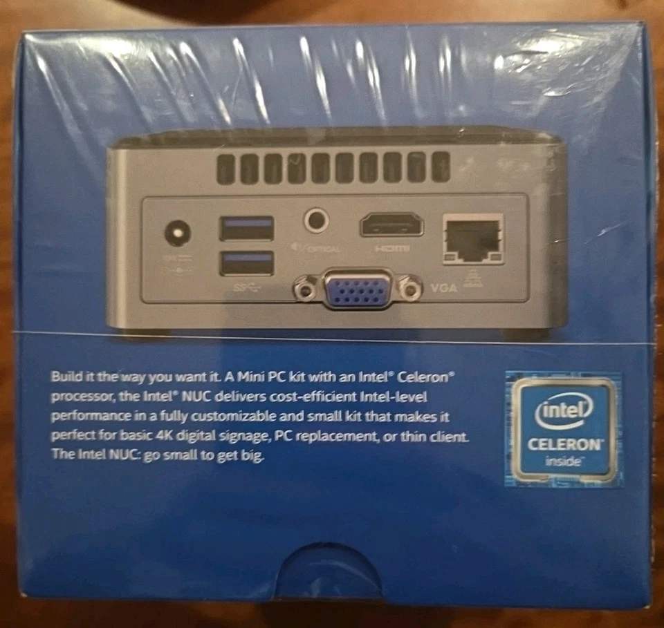 Intel NUC NUC6CAYH Celeron Mini PC KIT NEW IN BOX - Image 2 of 4