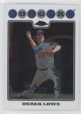 2008 Topps Chrome Derek Lowe #108 0a0