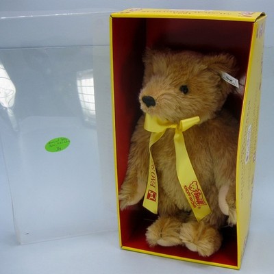 Steiff 652080 FAO Schwarz USA Musical Teddy Bear 1993 TOPP neu mint all IDs 33cm