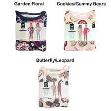 Member's Mark Girls Organic Cotton Pajamas 4-Piece, 100 Organic Cotton