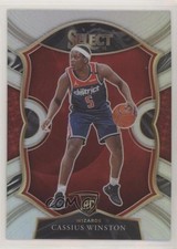 2020-21 Panini Select Concourse Silver Prizm Cassius Winston #96 1md