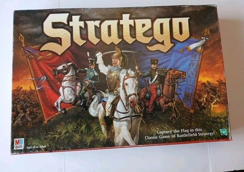 Vintage 1999 Stratego by Milton Bradley Board Game *No Instructions*