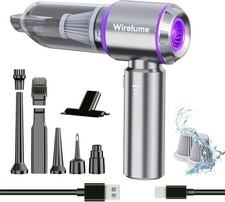 Wirelume Handheld Car Vacuum Cleaner Cordless Powerful 22000Pa Strong Cyclonic