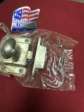Made in USA Merit 9281.5 Cupboard Latch Assembly 1-5/8” X 2-5/16” Satin Nickel