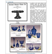 US Glass Company: Vol. 1, Tableware Lines 1891-1895 -EAPG