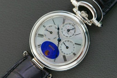 Bovet Fleurier Perpetual Calendar MoP Platinum 39mm (1st Generation) Rare