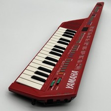 Vintage Yamaha SHS-10R Red Keytar MIDI Keyboard Synth - TESTED WORKING w/ Strap