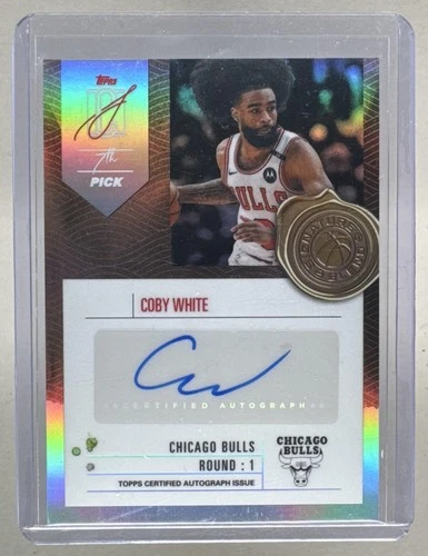 2025 Topps Signature Coby White Base (RAW)