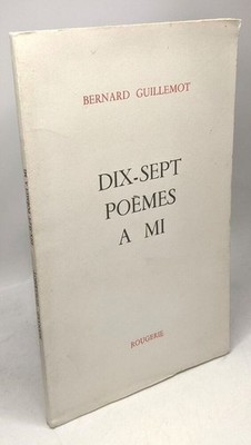 Siebzehn Gedichte zu Mitte | Guillemot Bernard | Guter Zustand