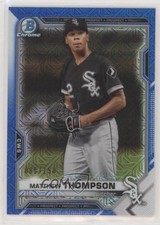 2021 Bowman Chrome Prospects Mega Box Blue Mojo Refractor Matt Thompson 0c3e