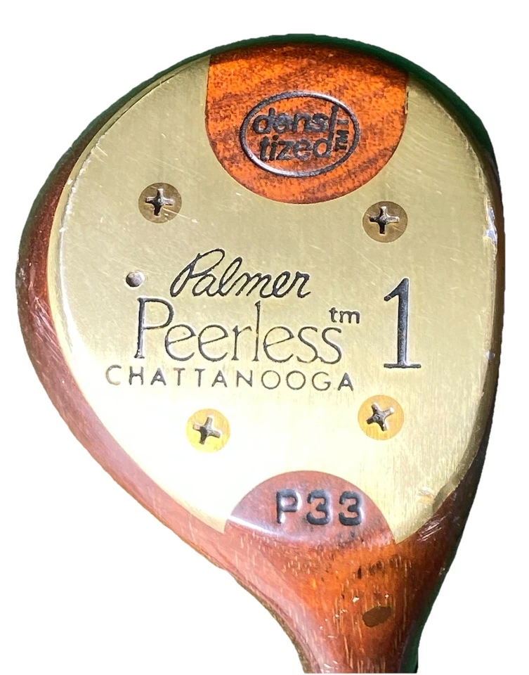 Juego de madera de caqui Arnold Palmer densibilizado 1w latón 2w cuchara 3w diestro acero HC's Foto 2 de 4