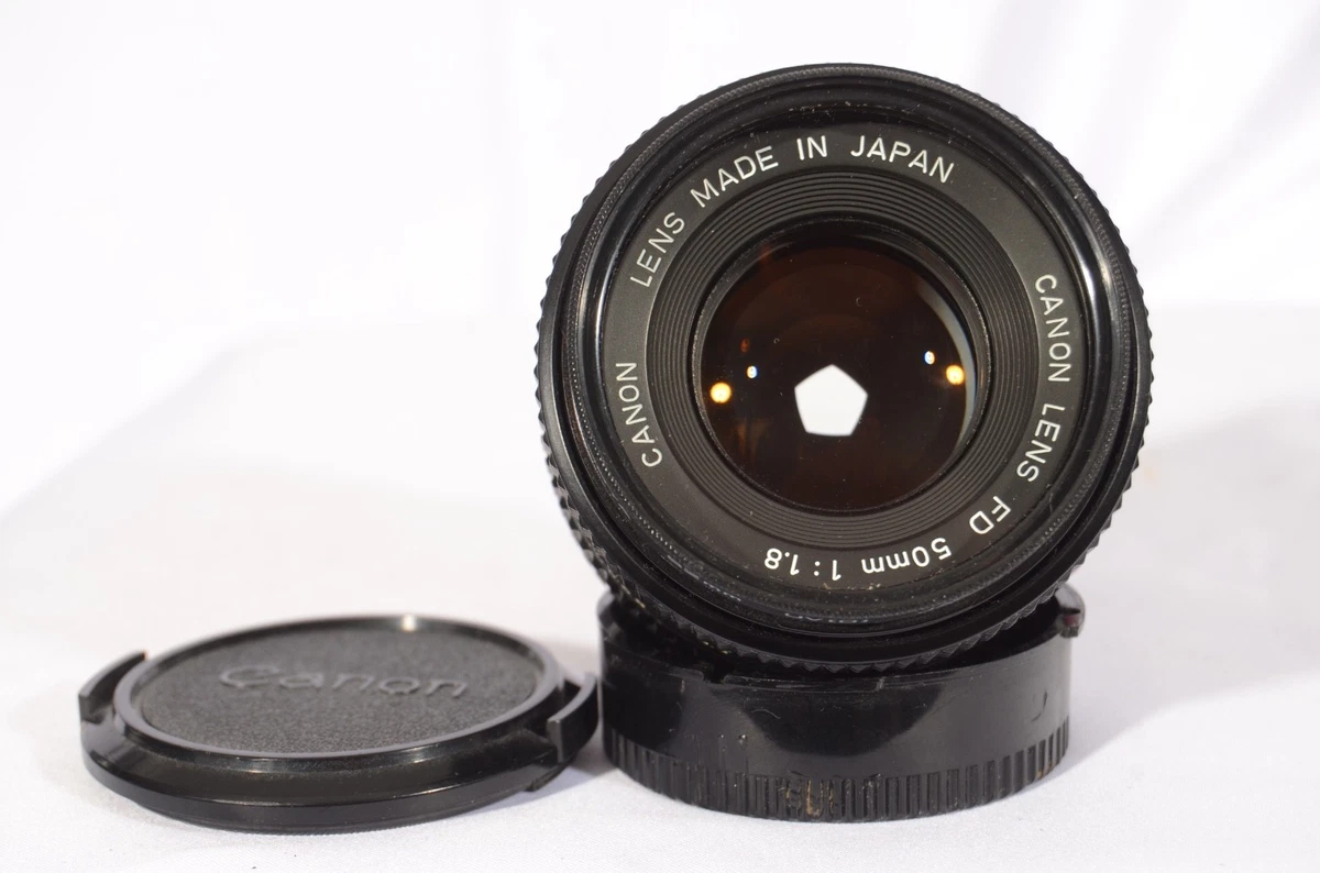 Canon FD f/1.8 Camera Lenses 50mm Focal for sale | eBay