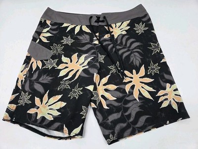 Volcom Mod Tech Mens Multicolored Floral Boardshorts Side Pocket 32/8'' #8730