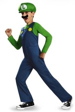 Nintendo Super Mario - Luigi Costume Child S 4-6