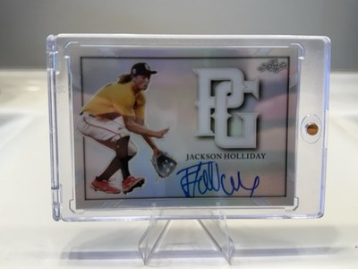2021 Leaf Perfect Game Nat Showcase - Metal Auto Jackson Holliday Silver /25