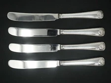 William Adams EPSS Shell Pattern Dinner Knife set of 4. 9.25" Long