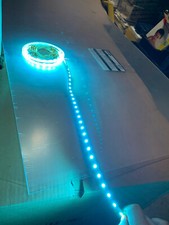 5m Ice Blue Led Strip Light Non-waterproof Smd5050 300led 470-480nm Usa Shipping