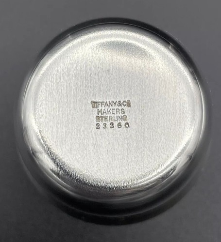 Tiffany Sterling Silver Shot Glass / Measure Cup No Monogram Barware Great Cond - Picture 9 of 9