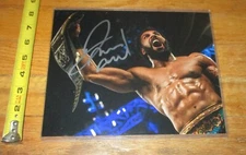 Jinder Mahal Wrestling Autographed 8x10 Photo Signed COA WWF WWE Raj Dhesi
