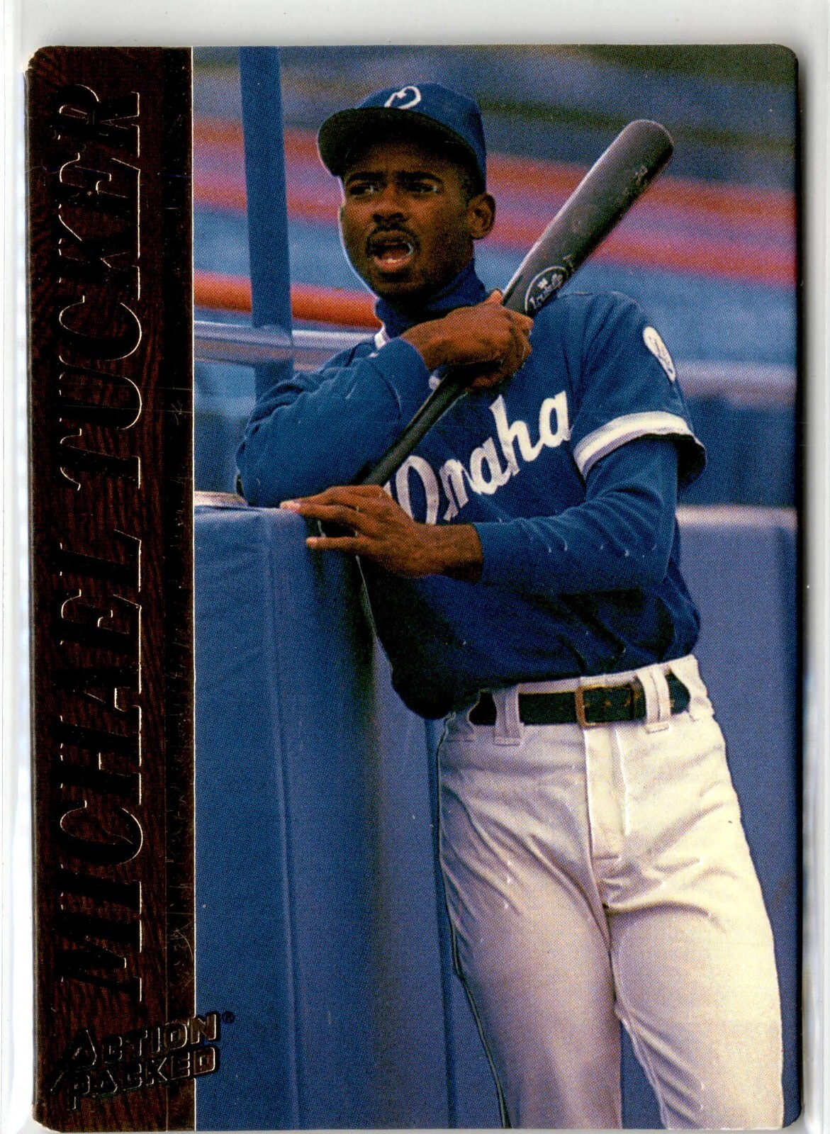 Michael Tucker 1995 Action Packed #21 Omaha Royals