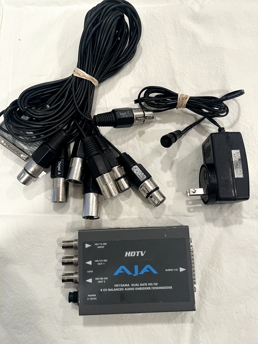 AJA HD10AMA（Vマウントバッテリー電源BOX付き） AJA HD10AMA（V