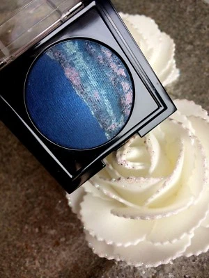 MAYBELLINE NEW YORK GEMEY MAYBELLINE COLOR COSMOS EYESTUDIO DUO FARD A PAUPIERES 40 BLEU MOON NEUF