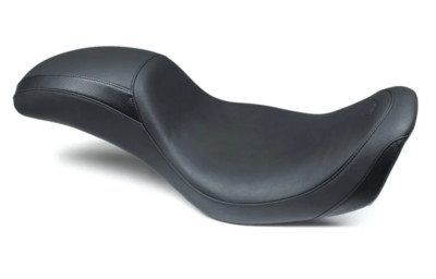 Mustang Seats Hightail Fastback One Piece 2Up Seat For Harley Dyna 06-17 75647