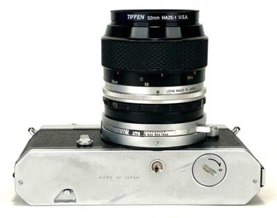 Nikon NIKKORMAT CAMERA Chrome Film camera + Nikon 55mm + Original