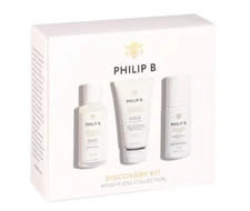 Philip B Discovery Hair Kit Set Weightless Volumizing Shampoo Conditioner NEW