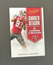 2016 Panini Prestige Football Banner Season Vincent Jackson #33 Bucs