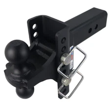 Shocker Hitch SH-XR125-340BLK Shocker XR 16K 2.5" Adjustable Receiver Hitch