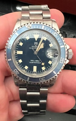 TUDOR Prince Oysterdate Submariner 本体 Tudor Prince Oysterdate Submariner Stainless Steel Blue dial 40MM