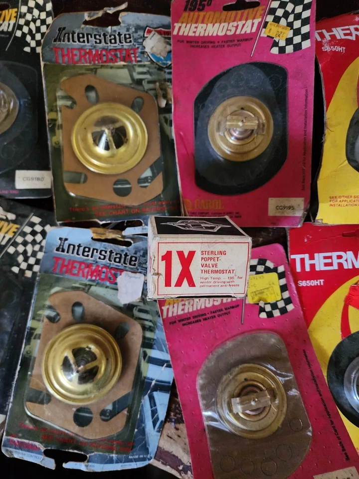 TERMOSTATOS Y JUNTAS AUTOMOTRICES DE COLECCIÓN NOS TRU-TEMP INTERSTATE CAROL SEARS Foto 3 de 4