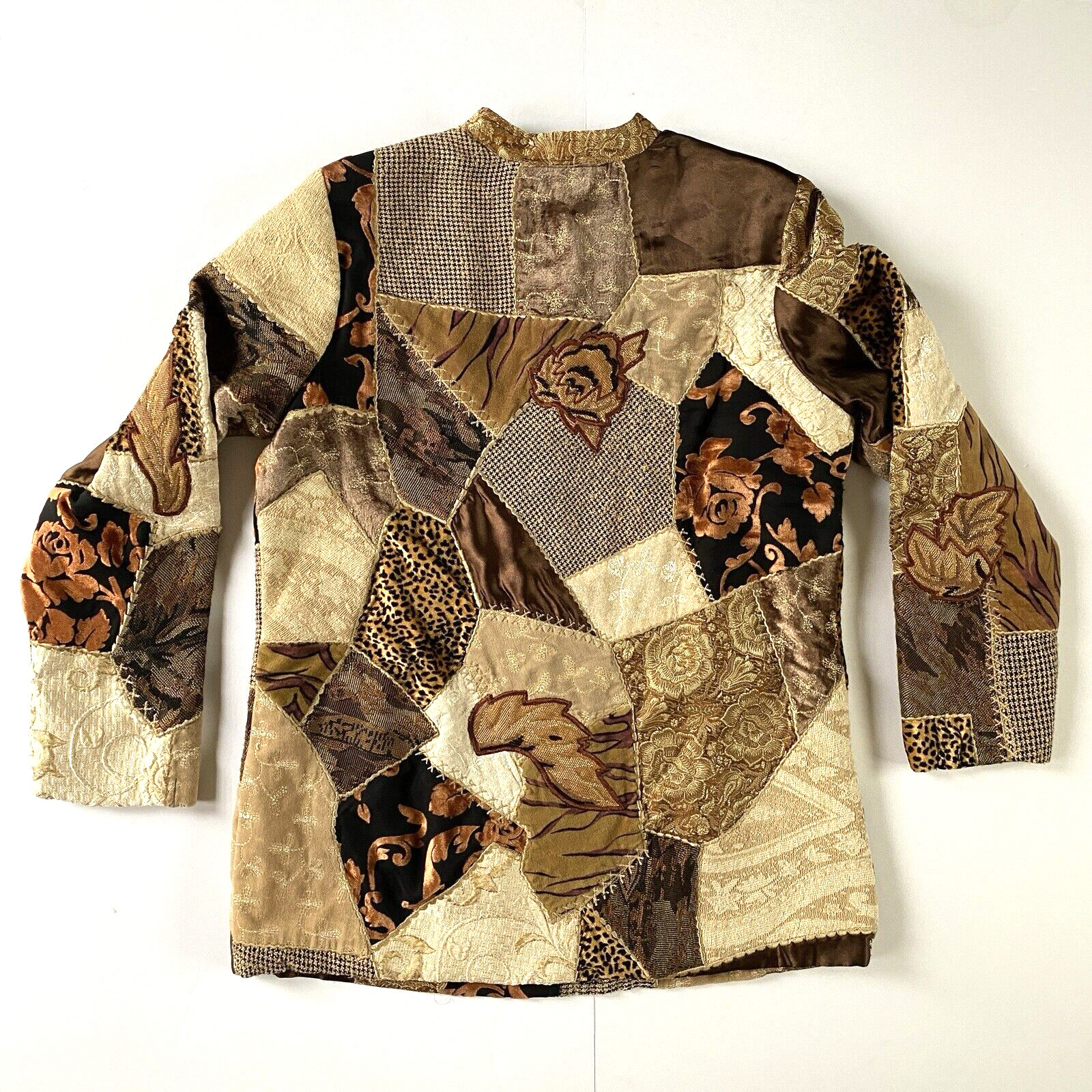 Indigo Moon Women’s Patchwork Jacket  Hippy Bohem… - image 2