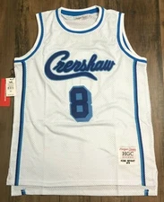 NEW Kobe Bryant #8 LA Crenshaw White Basketball Jersey by Headgear Classics 