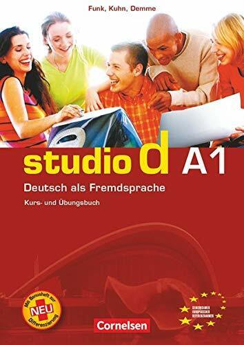 Studio d: Kurs- und Arbeitsbuch A1 by Kuhn, Christina 3464207072 FREE Shipping - Bild 1 von 2