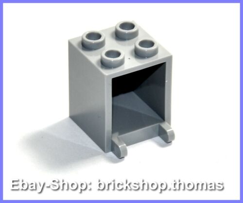 Lego Briefkasten Schrank Container - 4345 - Box Light Bluish Gray - NEU / NEW