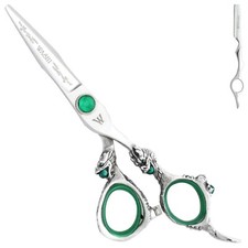 Washi Beauty Green Creation Shear Scissor 5.5 / 6.0 Professional Hair Tools 440C