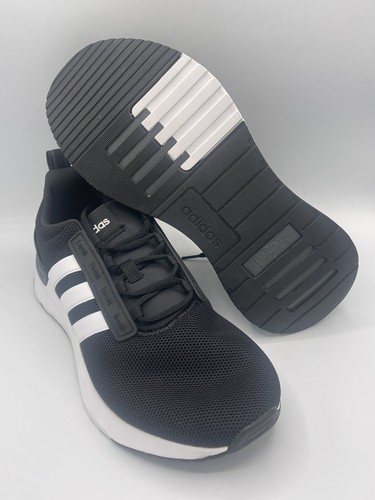 Mens Adidas Racer TR21 Wide Black White Athletic Sneaker Running Shoe Trainers | eBay