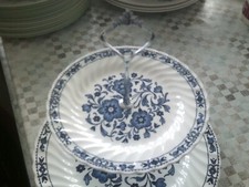 2 tier cake/scone/sandwich stand from M & S collection,dinner/tea set excellent