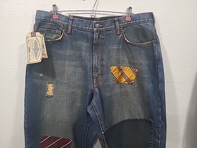 90’s Polo RALPH LAUREN COUNTRY denim Vintage Ralph Lauren Polo Country Denim Jacket 1990s Men's XL