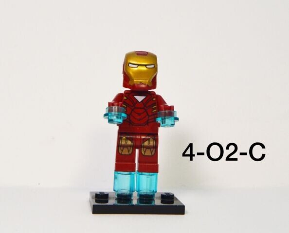 Lego Marvel Iron Man Minifigure Mark Armor sh015 Tony Stark 30167 6867